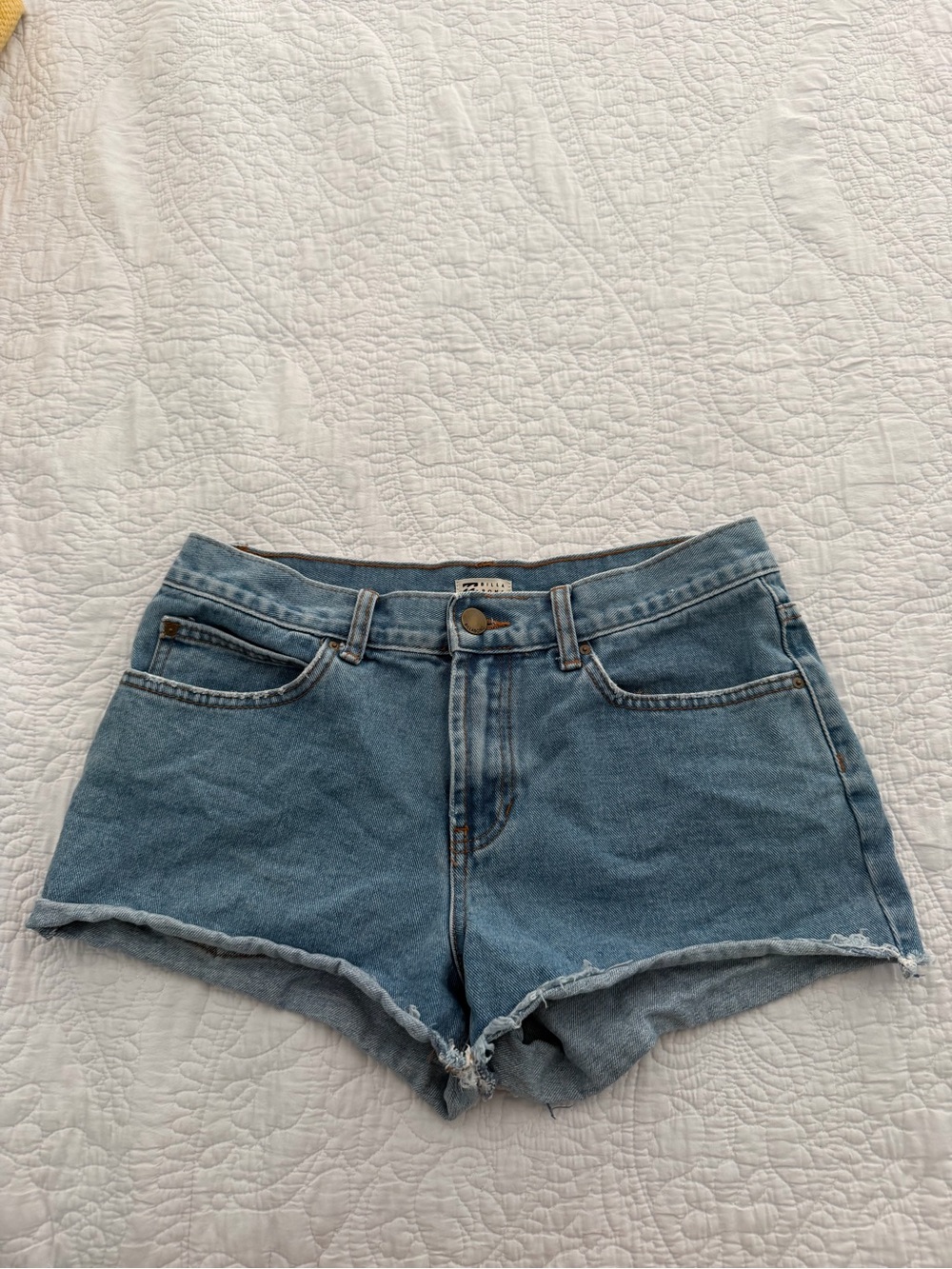 Billabong Regular Wash Mid Rise Denim Shorts